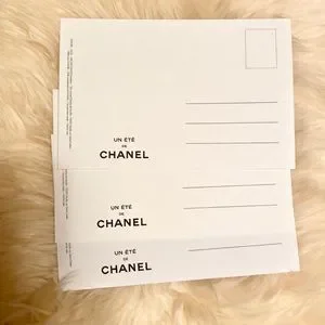 CHANEL | Party Supplies | Chanel Postcards 3 Pieces Limited